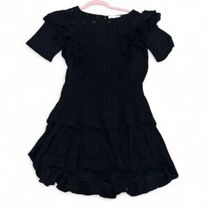 Love shack, fancy black Natasha, mini dress